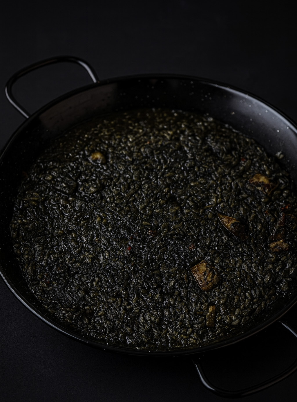 Calentamos durante 6/7 minutos y emplatamos