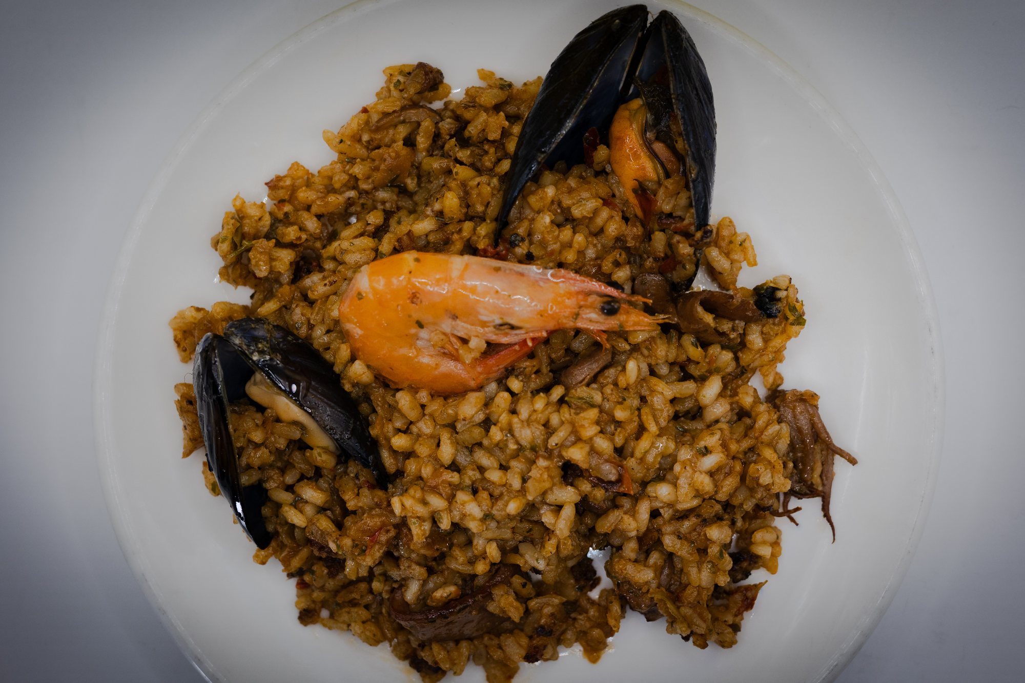 Paella marinera
